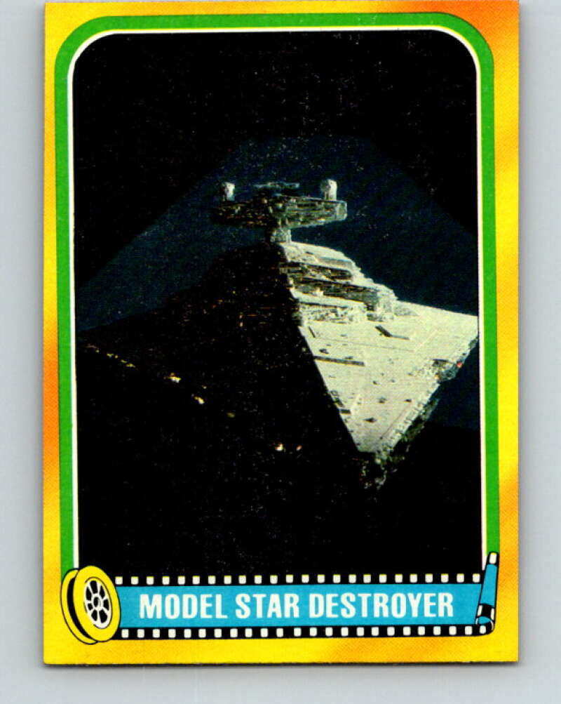 1980 Topps The Empire Strikes Back #351 Star Destroyer Model V44060