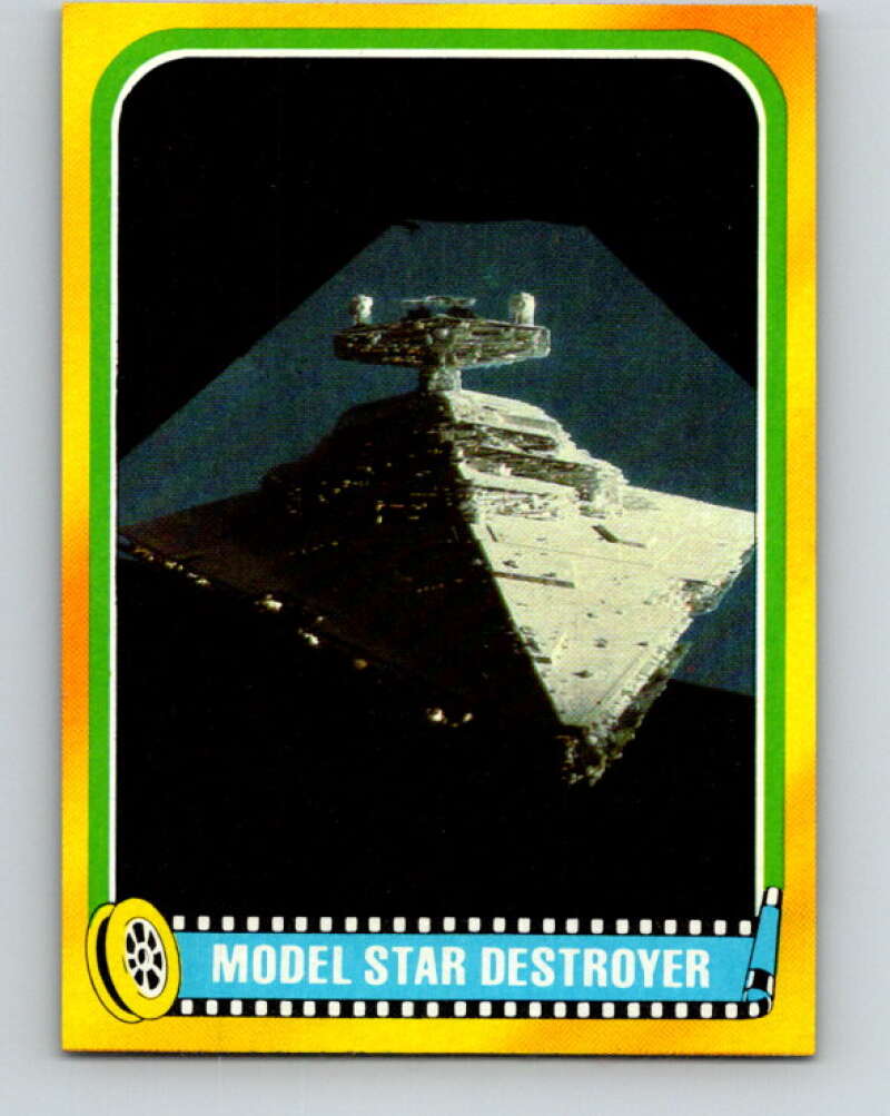 1980 Topps The Empire Strikes Back #351 Star Destroyer Model V44061