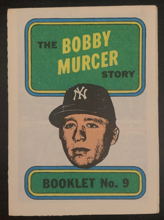 1970 Topps/OPC MLB Baseball Booklets #9 The BOBBY MURCER Story V44088