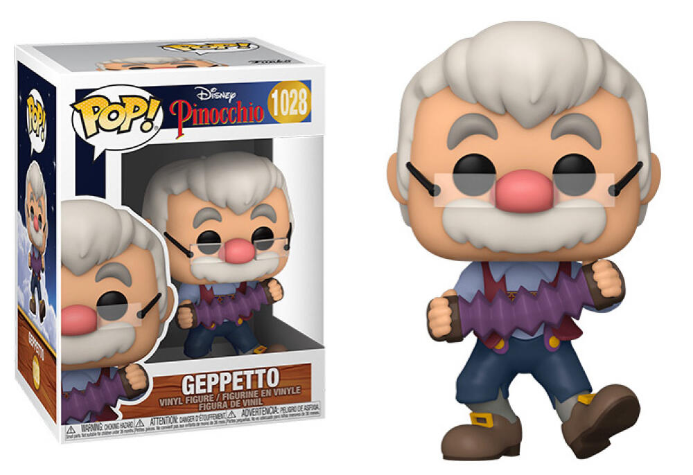 Funko Pop - 1028 Disney Pinocchio - Geppetto Vinyl Figure Image 1