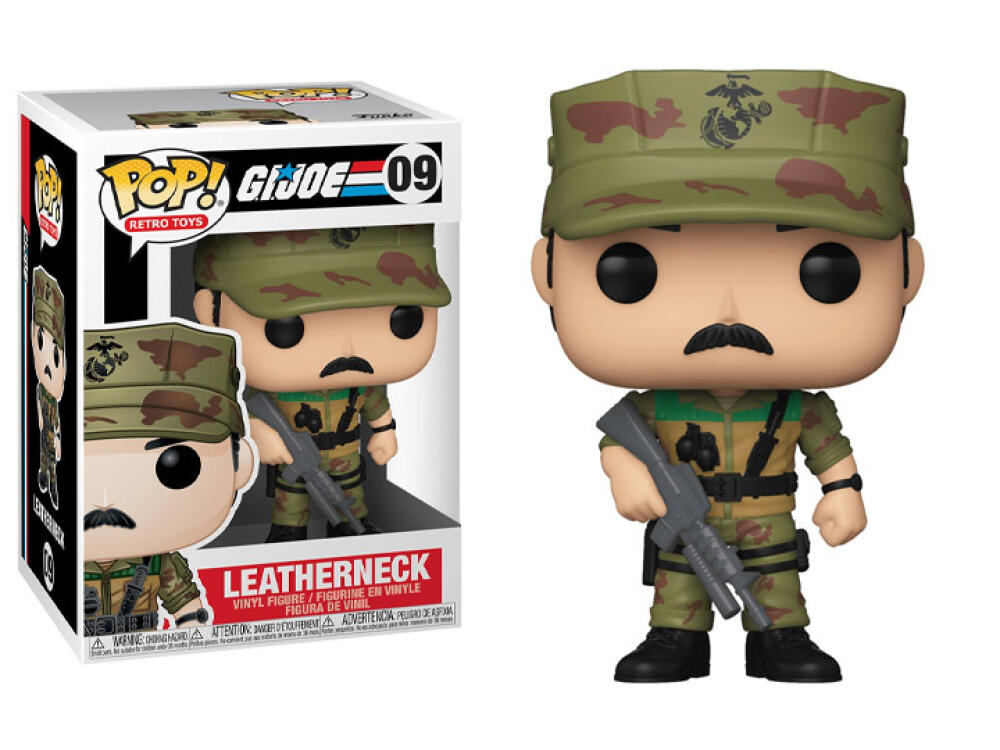 Funko Pop - 09 Retro Toys G.I. Joe - Leatherneck Vinyl Figure Image 1
