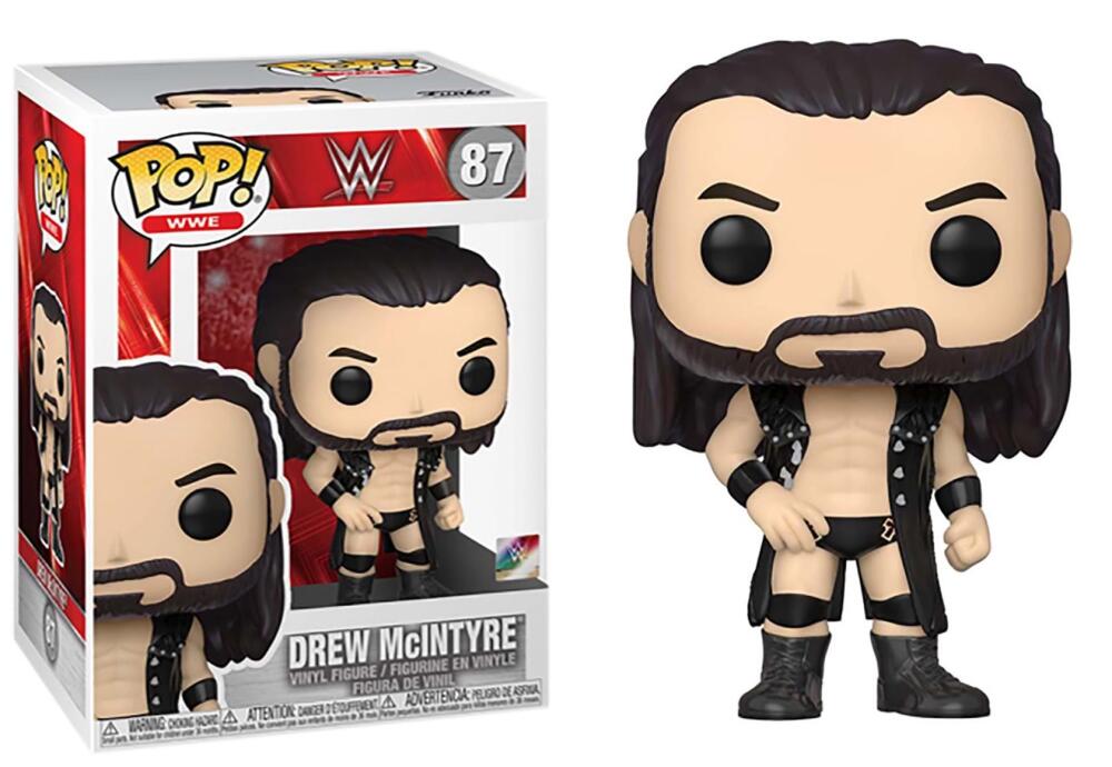 Funko Pop - 87 WWE - Drew McIntyre Vinyl Figure Image 1