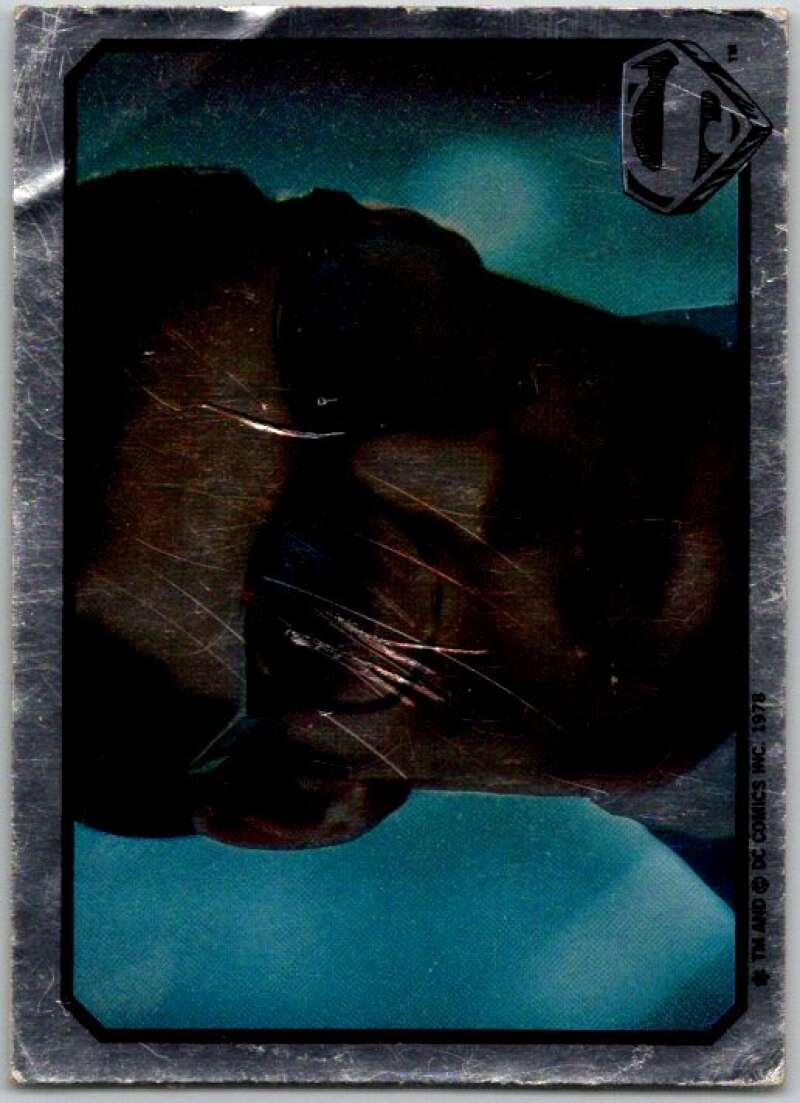 1978 Topps Superman Foil Stickers #FS-10 Clark Kent Closeup V44153
