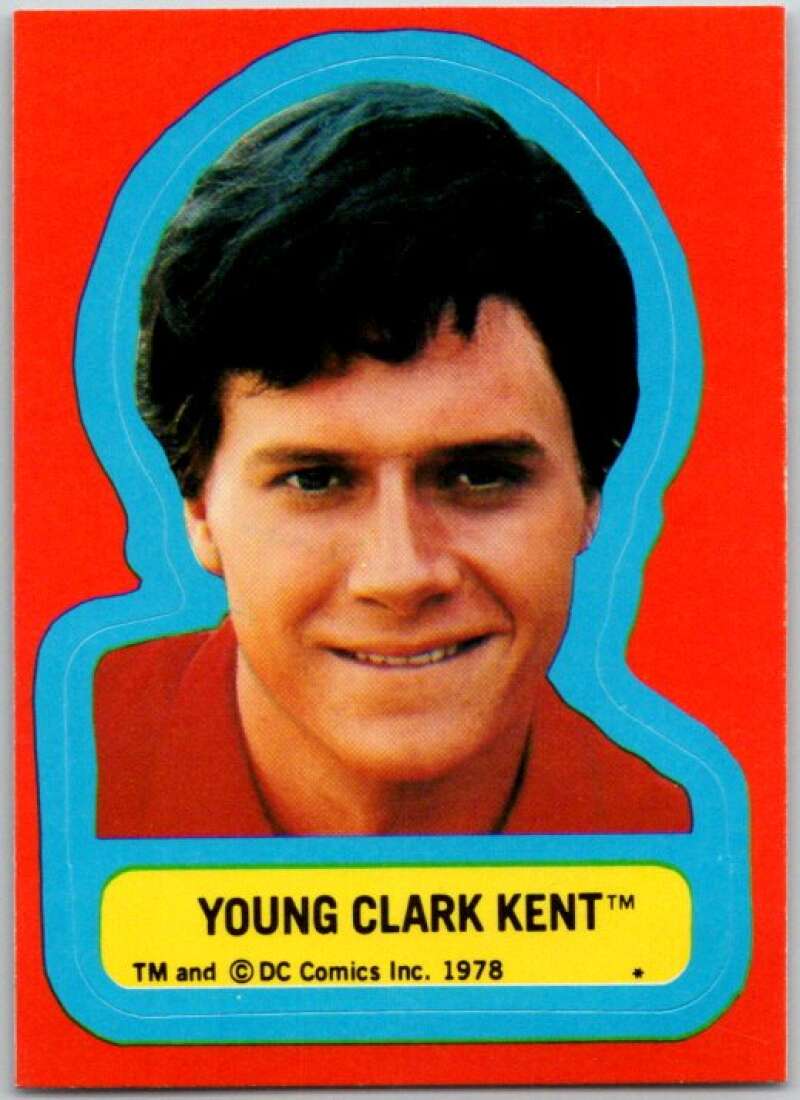 1978 Topps Superman Stickers #S-12 Young Clark Kent V44178
