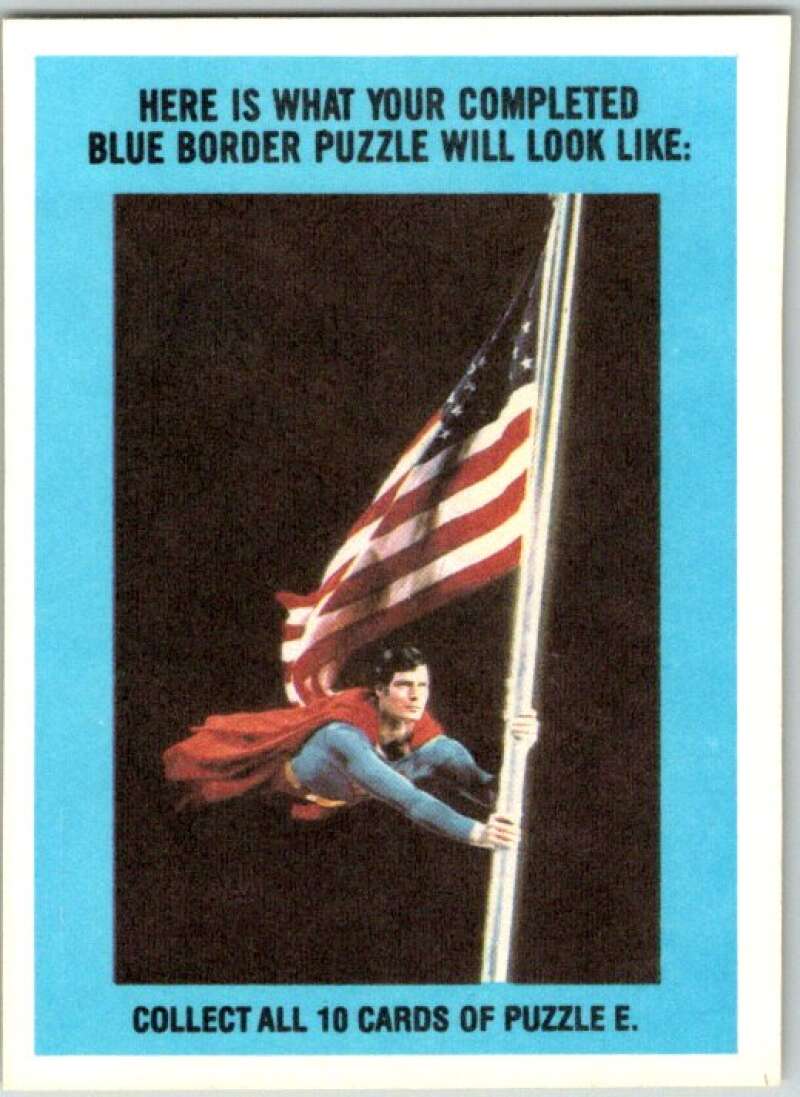 1980 Topps Superman II Stickers #1 Superman V44179