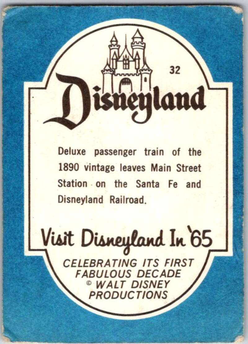 1965 Disneyland Blue Backs #32 Deluxe passenger train V44196