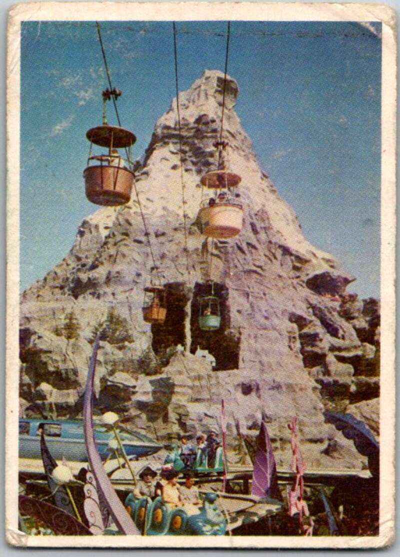 1965 Disneyland Blue Backs #35 Disneyland Skyway V44198