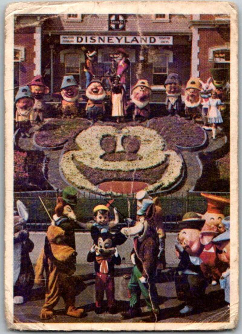 1965 Disneyland Blue Backs #39 Disney characters meet V44200