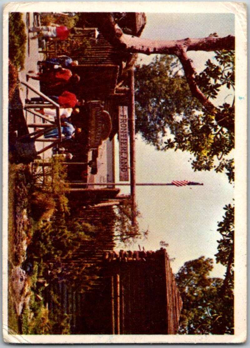 1965 Disneyland Blue Backs #64 Davy Crockett Fort V44207
