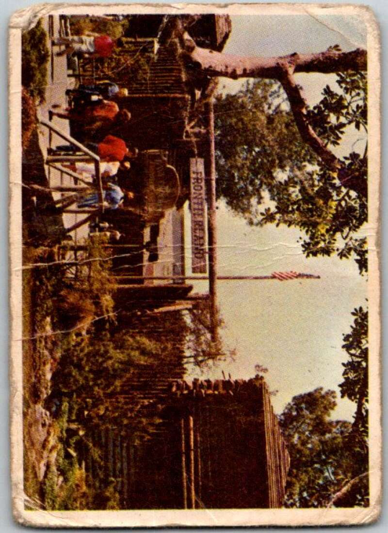 1965 Disneyland Blue Backs #64 Davy Crockett Fort V44208