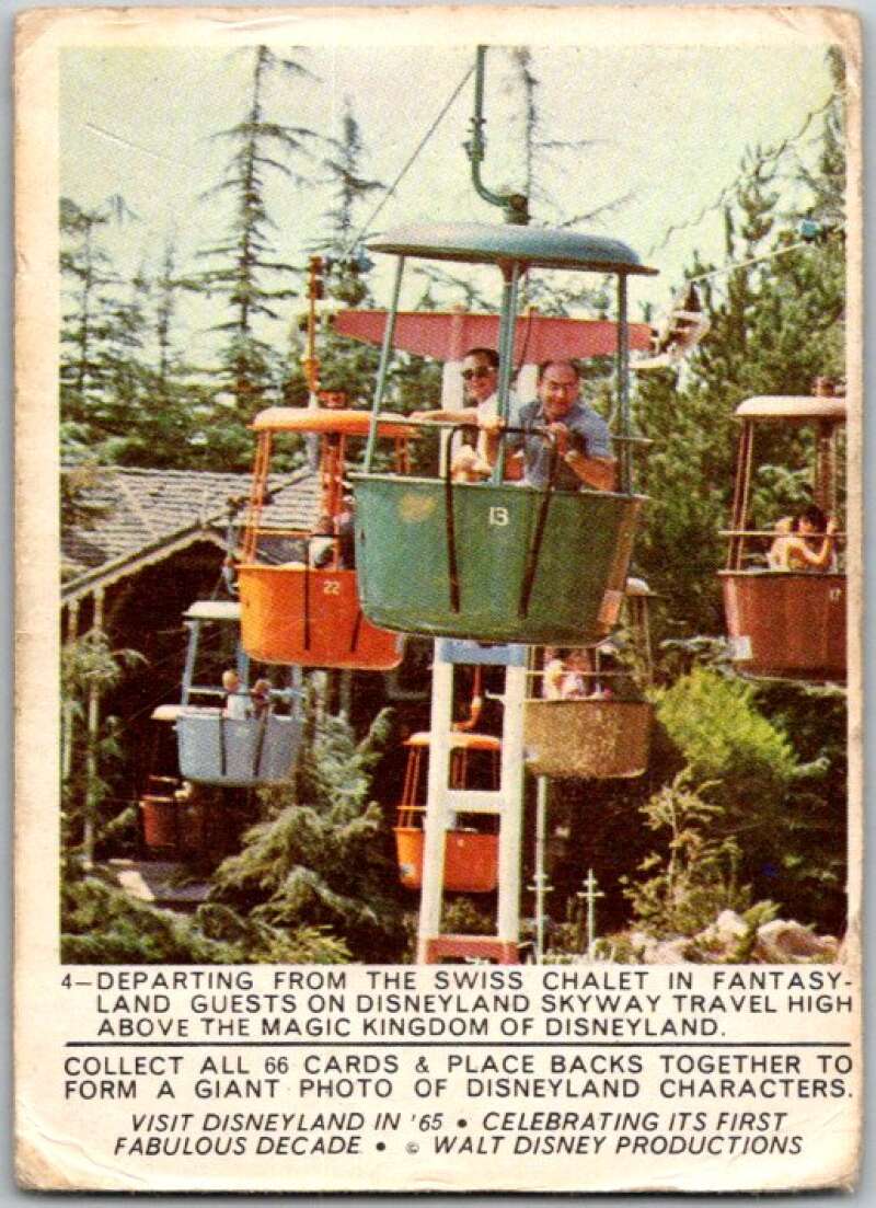 1965 Disneyland #4 Departing from the Swiss Chalet V44210