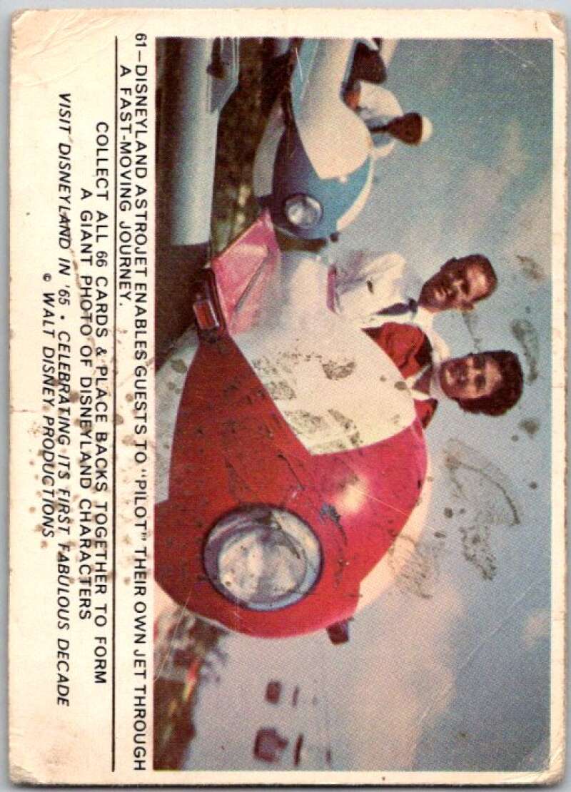 1965 Disneyland #61 Disneyland Astrojet V44220