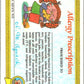 1985 Topps Garbage Pail Kids Series 1 #3a Up Chuck   V44273