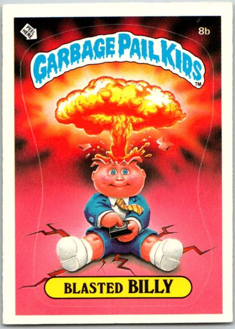 1985 Topps Garbage Pail Kids Series 1 #8b Adam Bomb V44335