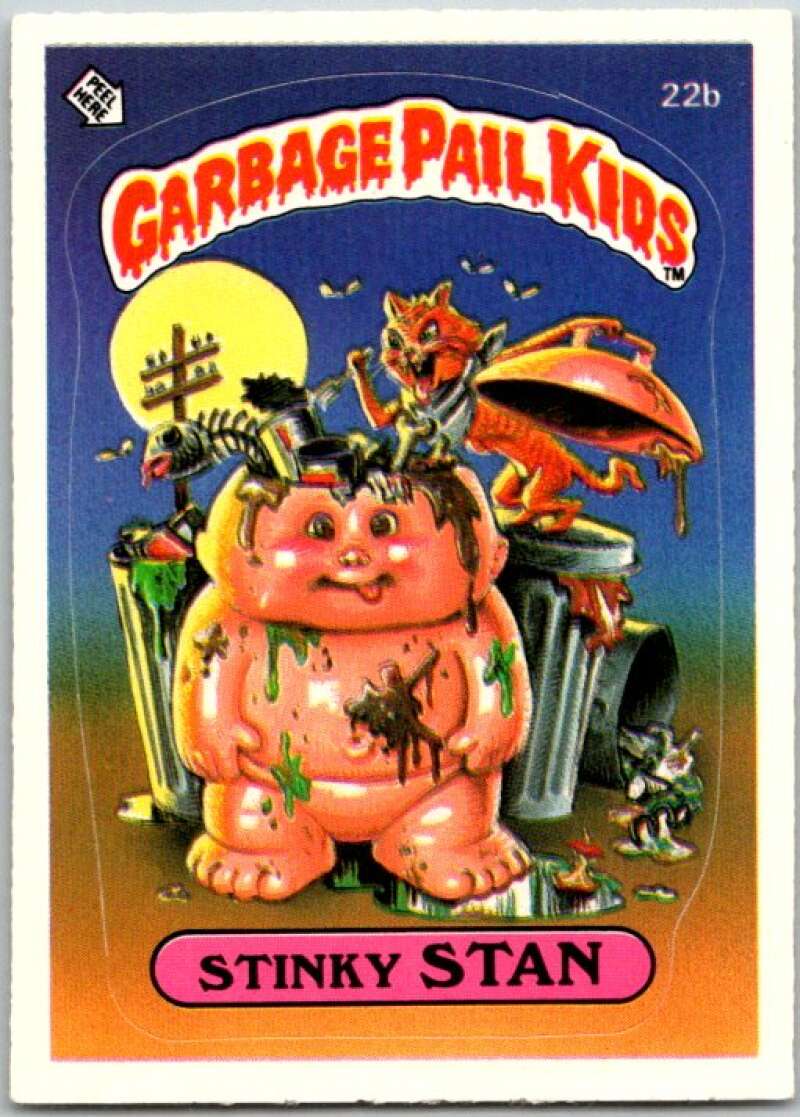 1985 Topps Garbage Pail Kids Series 1 #22b Stinky Stan V44469