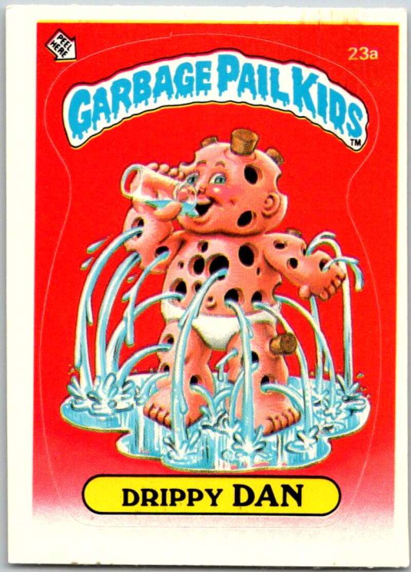 1985 Topps Garbage Pail Kids Series 1 #23a Drippy Dan V44477