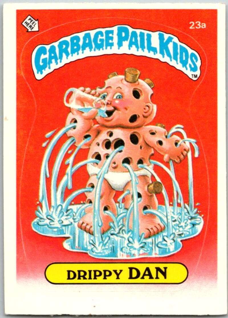 1985 Topps Garbage Pail Kids Series 1 #23a Drippy Dan V44479