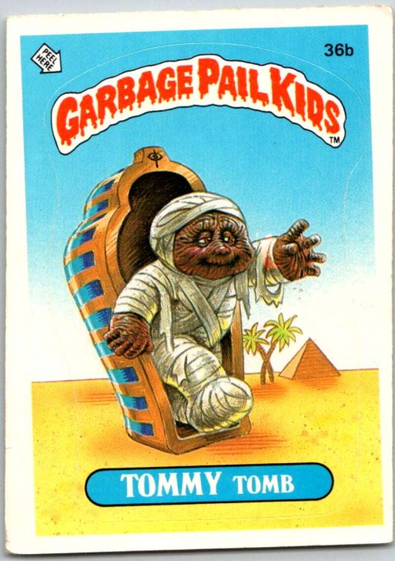 1985 Topps Garbage Pail Kids Series 1 #36a Wrappin' Ruth V44626