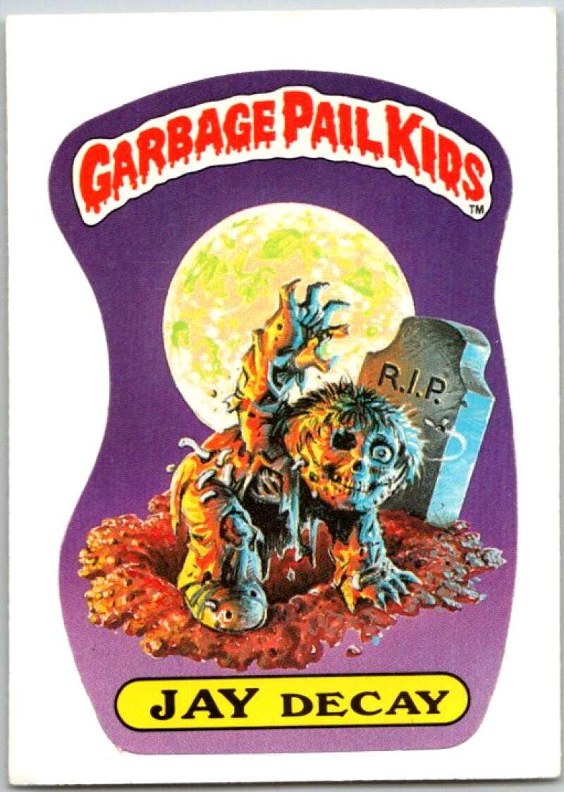 1985 Topps Garbage Pail Kids Series NNO Jay Decay V44681