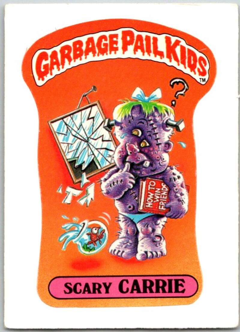 1985 Topps Garbage Pail Kids Series NNO Scary Carrie V44684