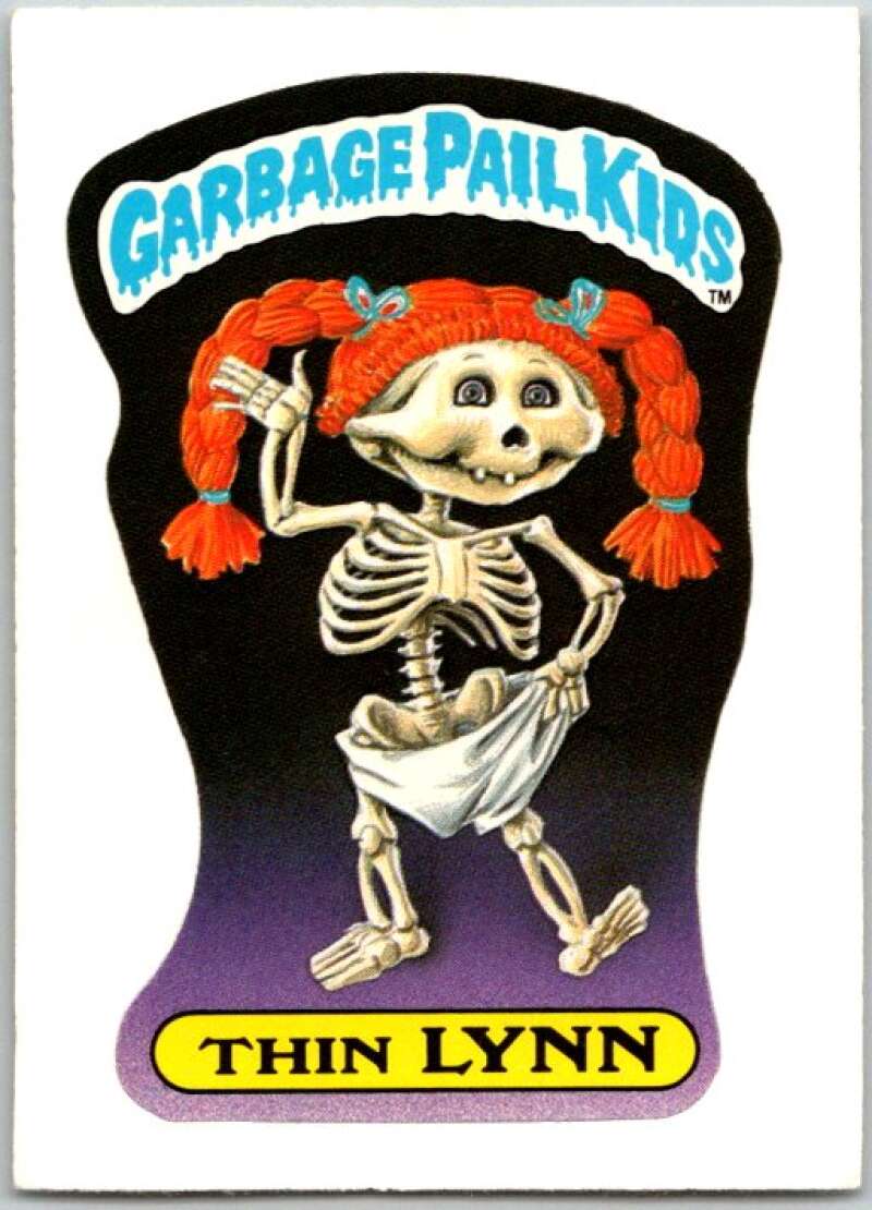 1985 Topps Garbage Pail Kids Series NNO Thin Lynn V44695