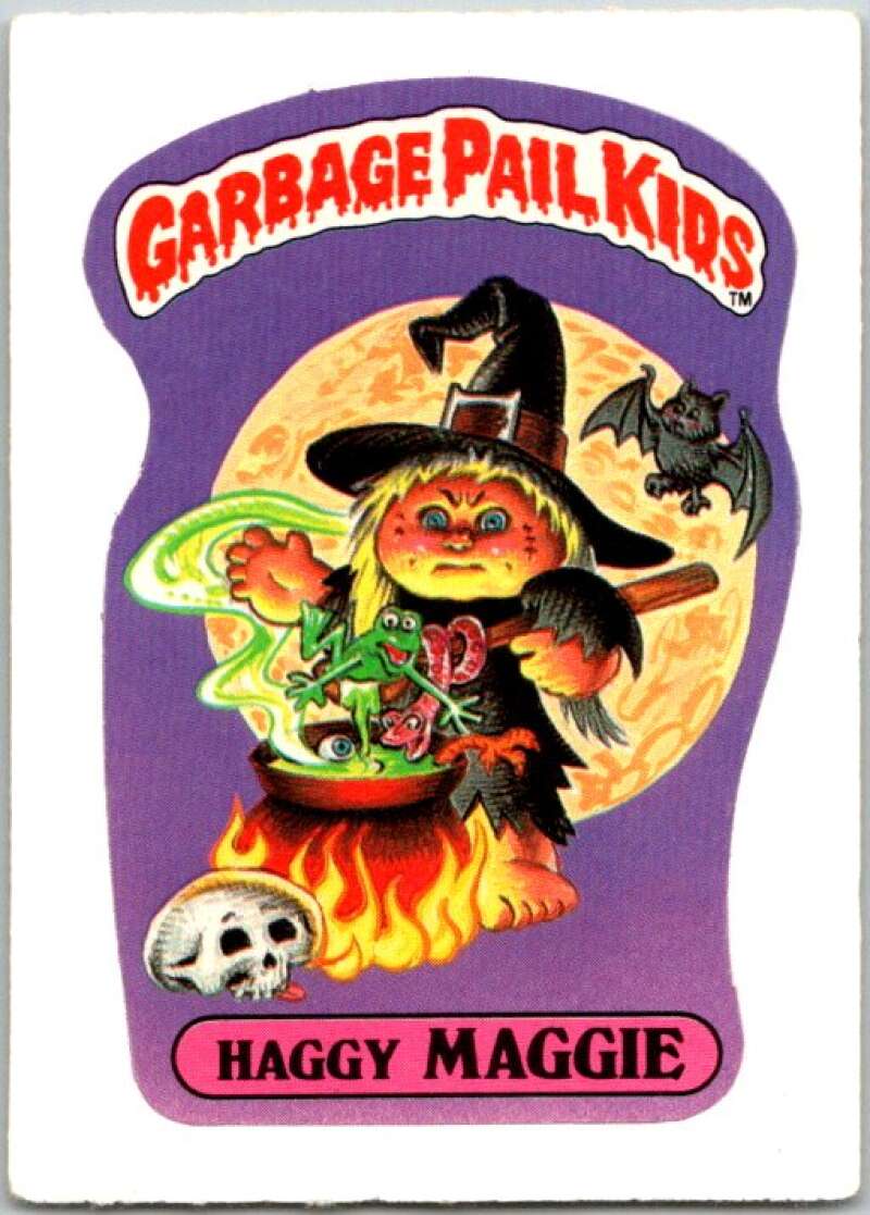 1985 Topps Garbage Pail Kids Series NNO Haggy Maggie V44697