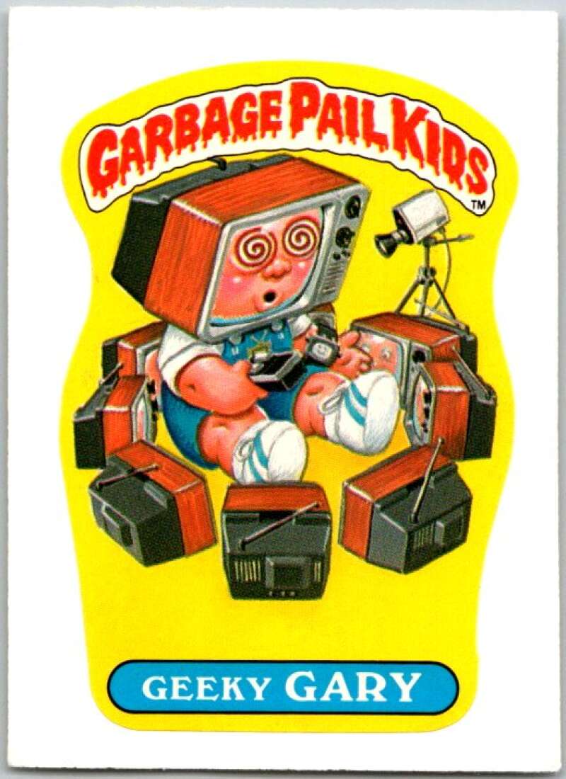 1985 Topps Garbage Pail Kids Series NNO Geeky Gary V44699