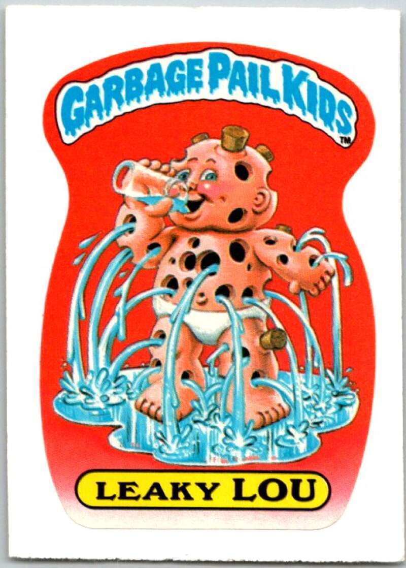 1985 Topps Garbage Pail Kids Series NNO Leaky Lou V44700