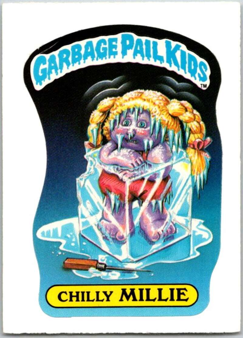 1985 Topps Garbage Pail Kids Series NNO Chilly Millie V44711