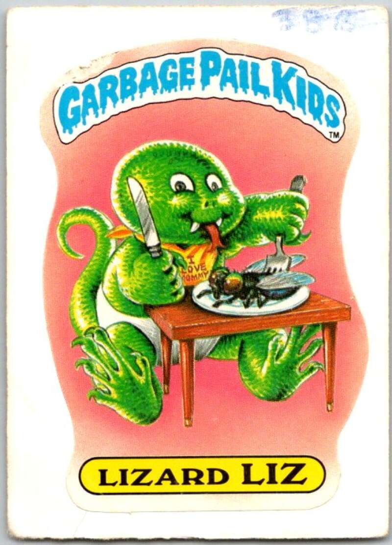 1985 Topps Garbage Pail Kids Series NNO Lizard Liz V44712