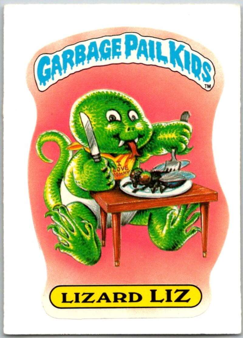 1985 Topps Garbage Pail Kids Series NNO Lizard Liz V44713