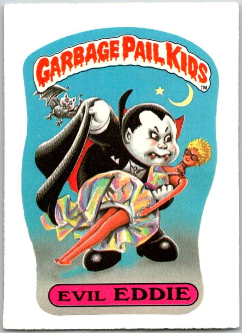 1985 Topps Garbage Pail Kids Series NNO Evil Eddie V44717