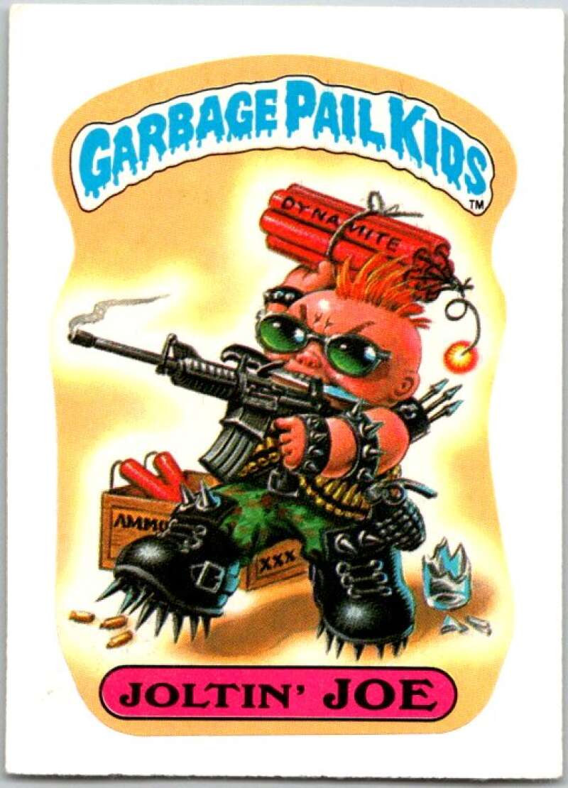 1985 Topps Garbage Pail Kids Series NNO Jolten' Joe V44720
