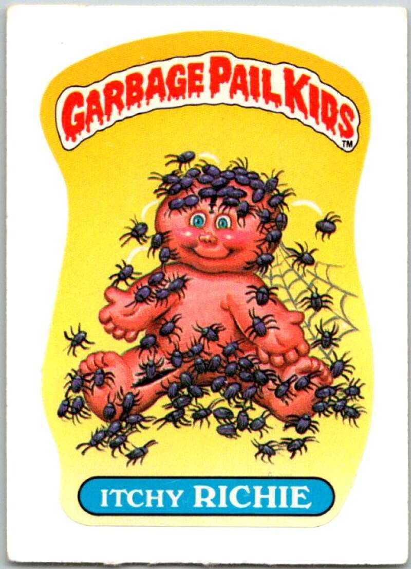 1985 Topps Garbage Pail Kids Series NNO Itchy Richie V44721