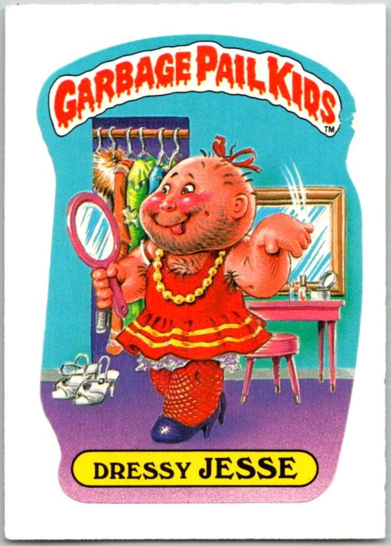 1985 Topps Garbage Pail Kids Series NNO Dressy Jesse V44723
