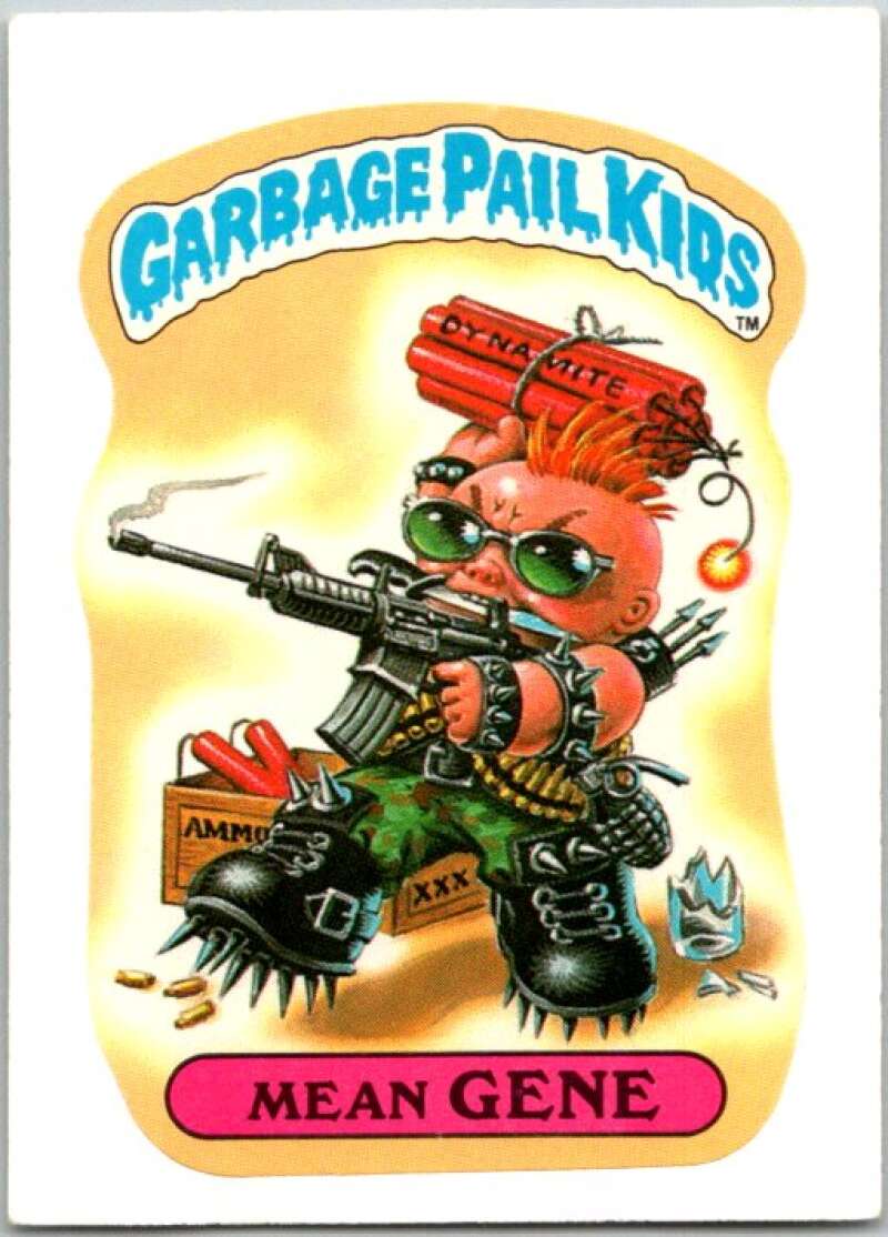 1985 Topps Garbage Pail Kids Series NNO Mean Gene V44732