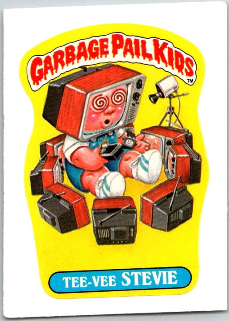 1985 Topps Garbage Pail Kids Series NNO Tee-Vee Stevie V44737