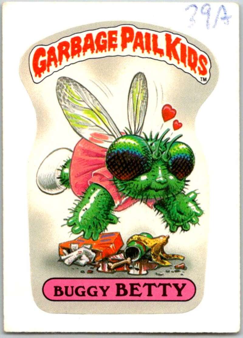 1985 Topps Garbage Pail Kids Series NNO Buggy Betty V44742