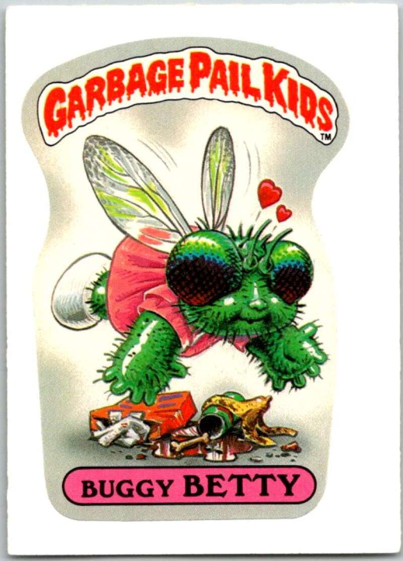 1985 Topps Garbage Pail Kids Series NNO Buggy Betty V44743