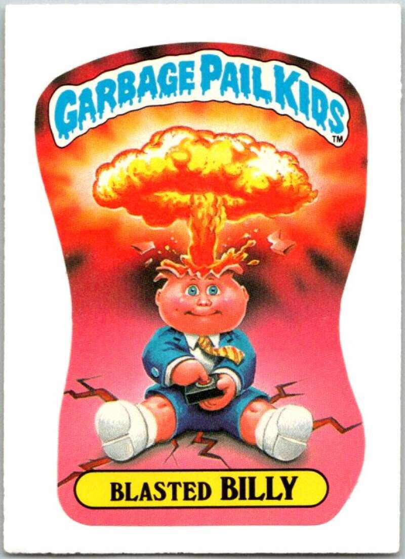 1985 Topps Garbage Pail Kids Series NNO Blasted Billy V44749