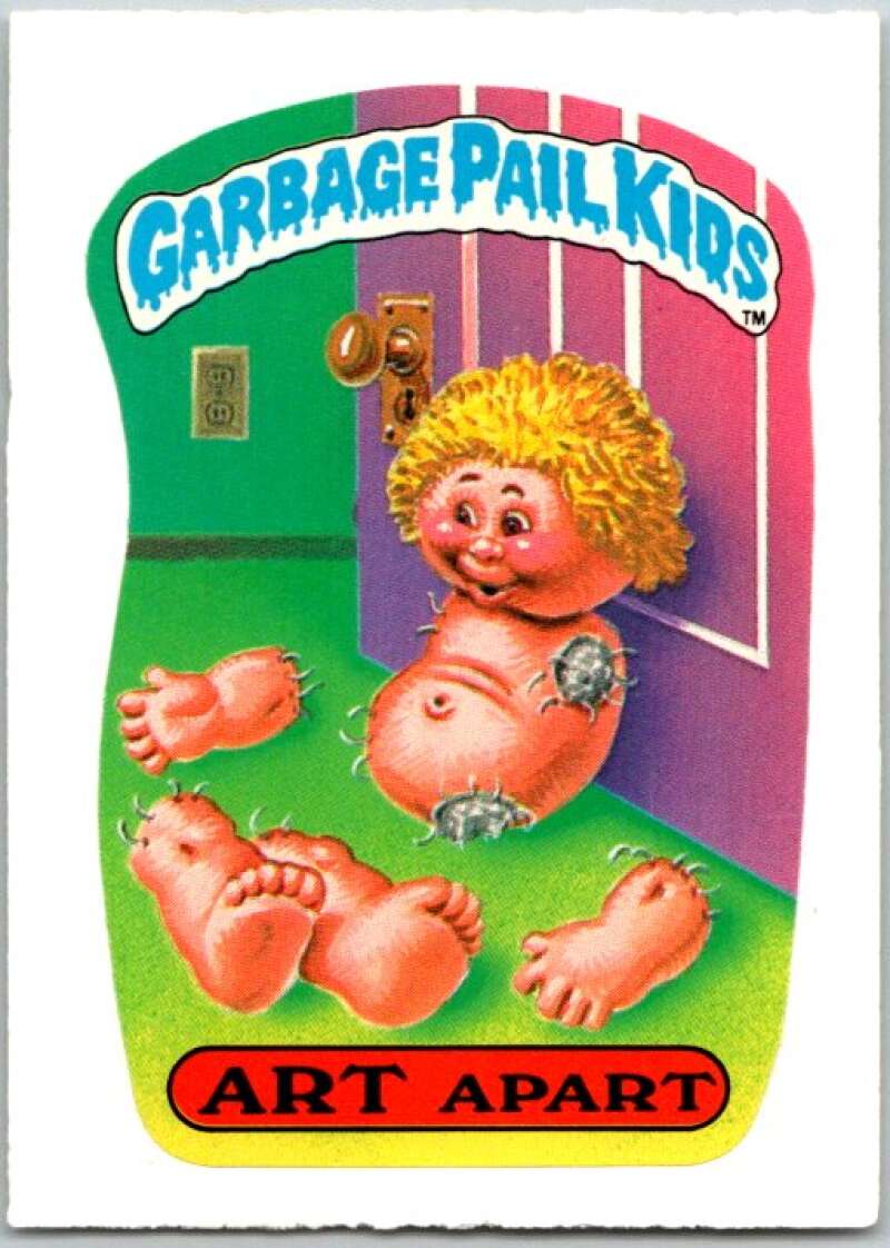 1985 Topps Garbage Pail Kids Series NNO Art Apart V44751