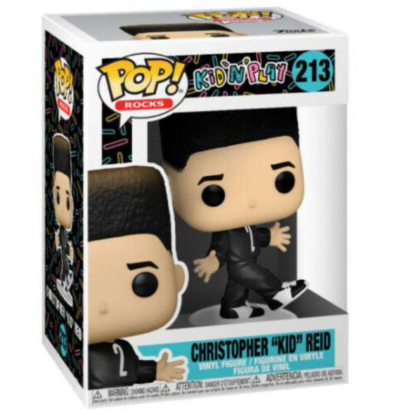Funko Pop - 213 Rocks Kid 'N' Play - Christopher Kid Reid Vinyl Figure Image 1