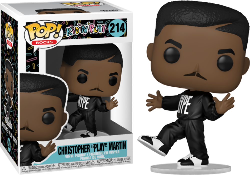 Funko Pop - 214 Rocks Kid 'N' Play - Christopher Play Reid Vinyl Figure Image 1