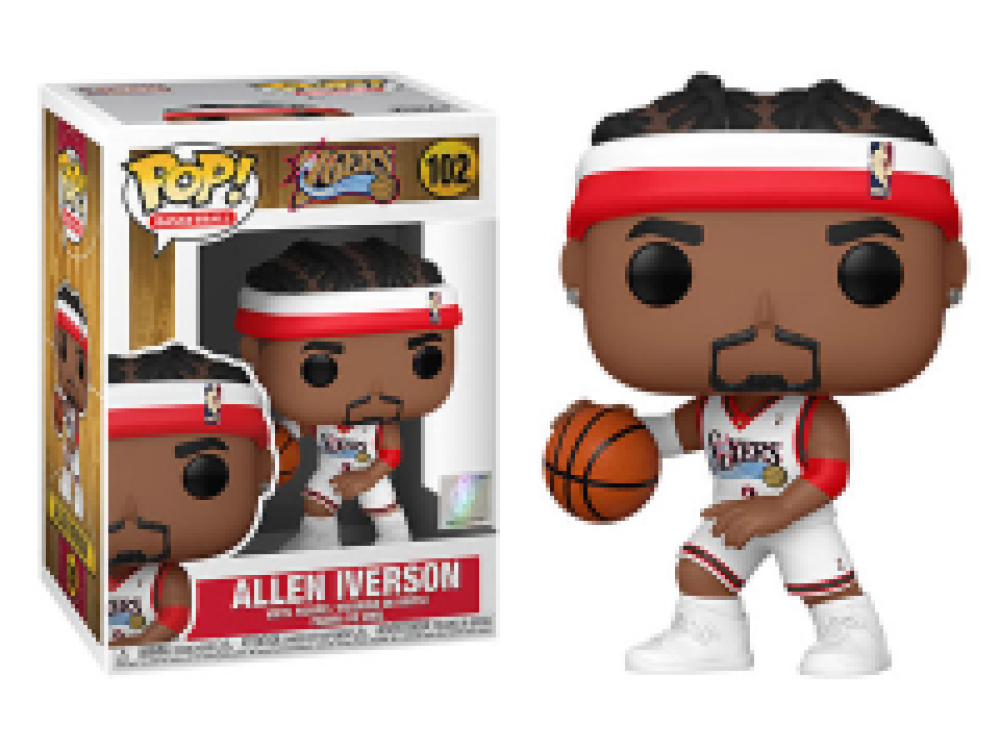 Funko Pop - 102 NBA Basketball - Allen Iverson 76ers Vinyl Figure