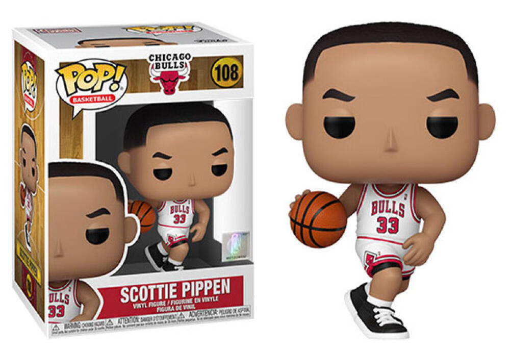 Funko Pop - 108 NBA Basketball - Scottie Pippen Bulls Vinyl Figure Image 1