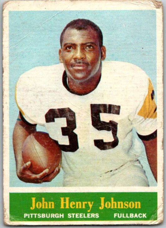 1964 Philadelphia Football #144 John Henry Johnson  Pittsburgh Steelers  V44760