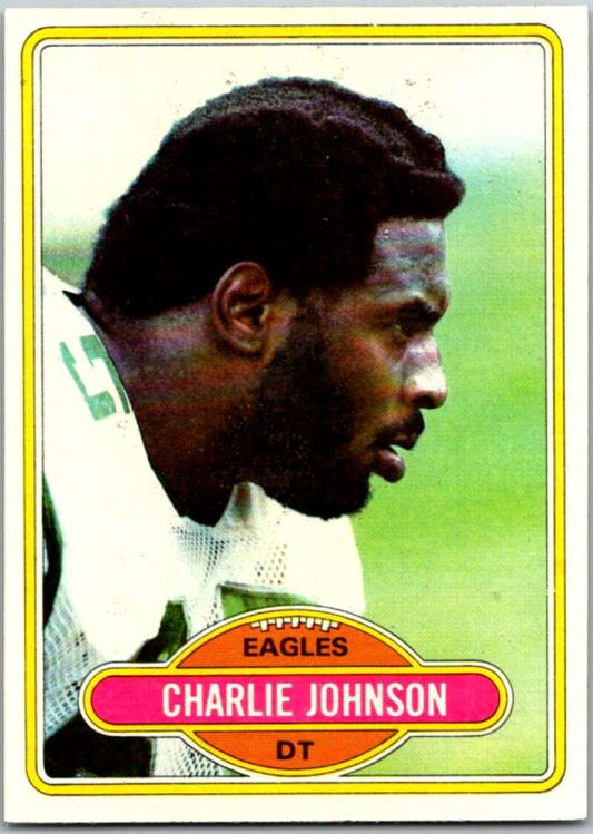 1980 Topps Football #277 Charlie Johnson  Philadelphia Eagles  V44777