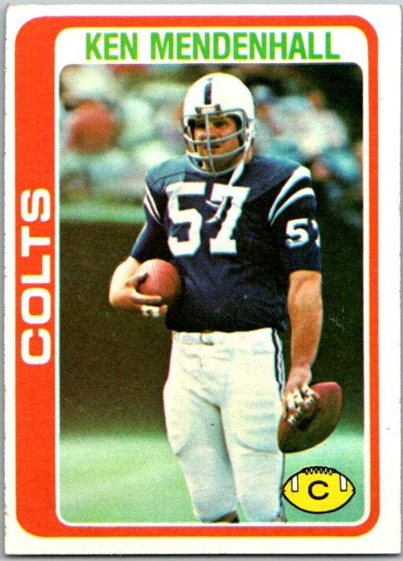 1978 Topps Football #241 Ken Mendenhall Baltimore Colts V44793