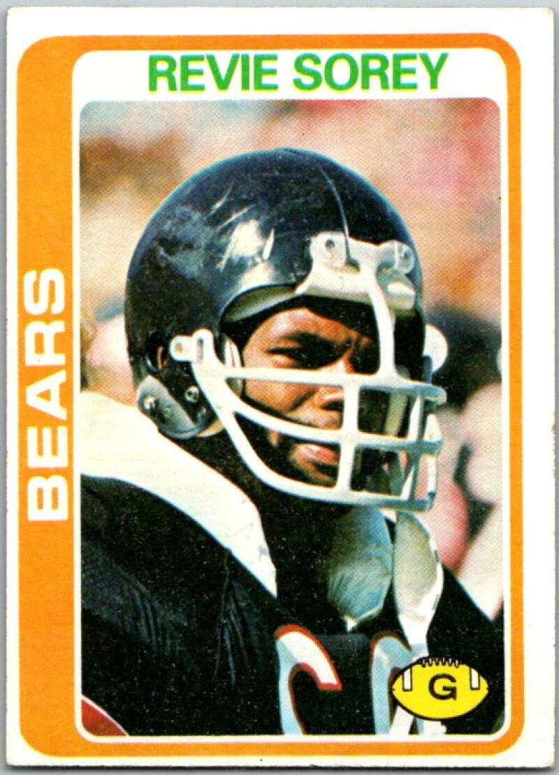 1978 Topps Football #250 Revie Sorey Chicago Bears V44794