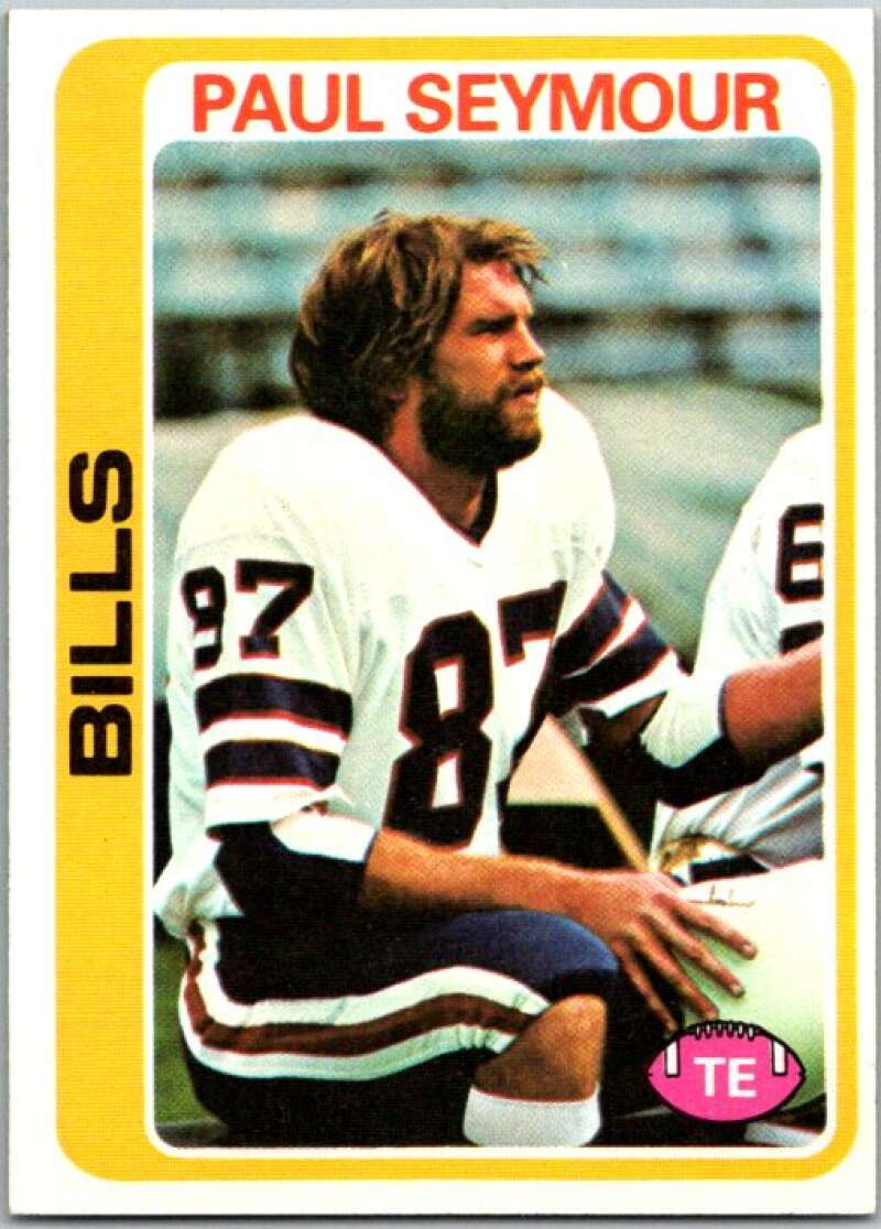 1978 Topps Football #424 Paul Seymour Buffalo Bills V44796